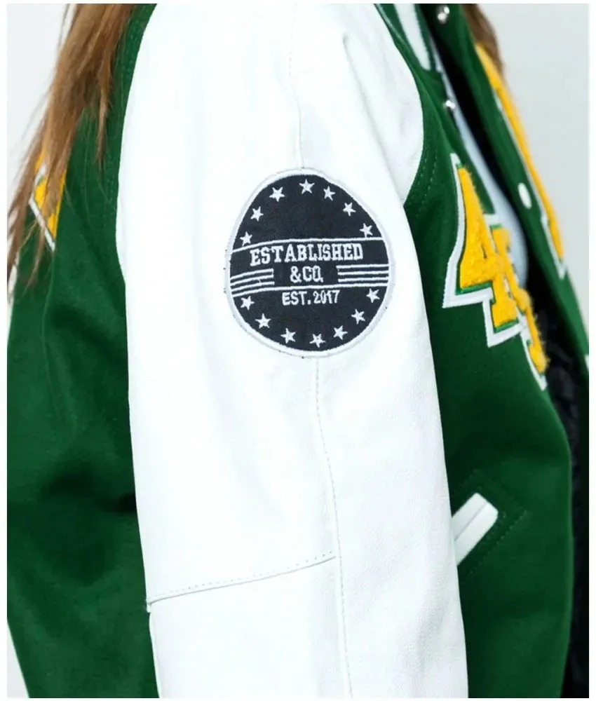 baylor university collegiate green letterman jacket scaled 850x1000 850x1000fit
