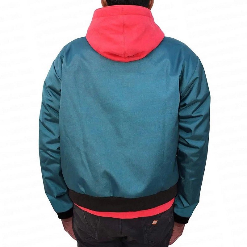 miles morales into the spider verse jacket with red hoodie (2)