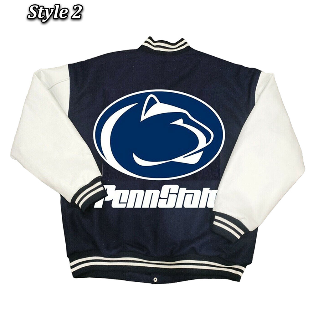 penn state blue and white jacket